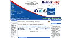 Desktop Screenshot of bannerlandpanama.net
